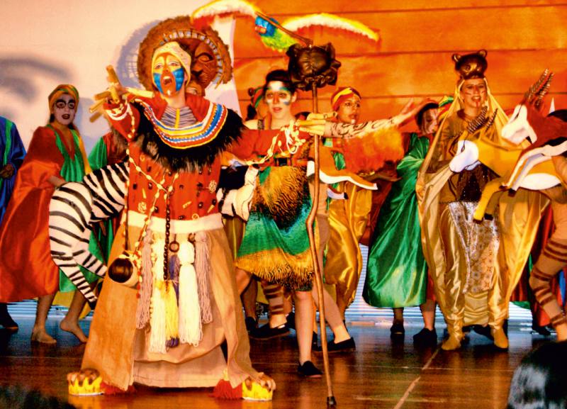 Musical El Rey León -Escuela de Música Coda-