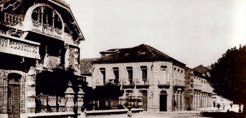 Casas antigas de Vilagarcía