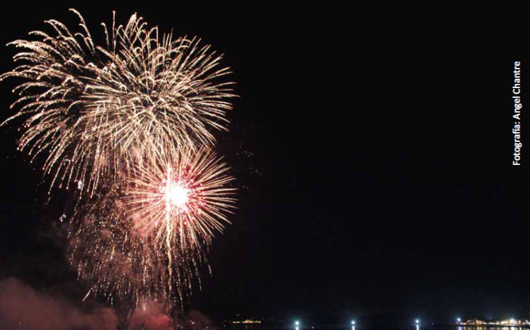 Fuegos artificiales. 