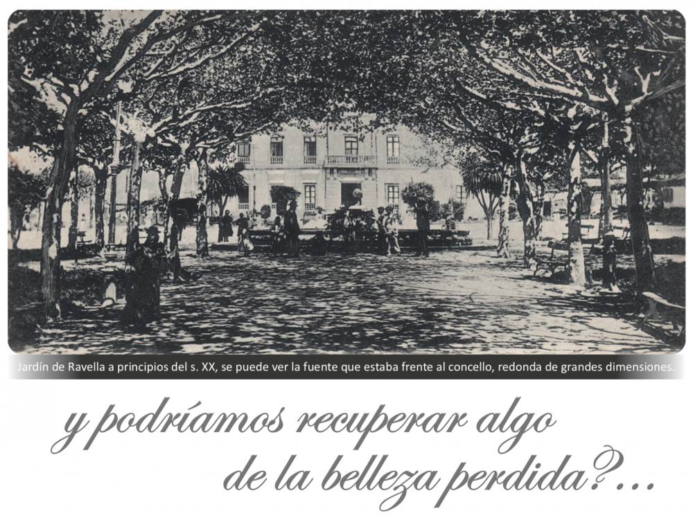 Jardín de Ravella en el S.XX