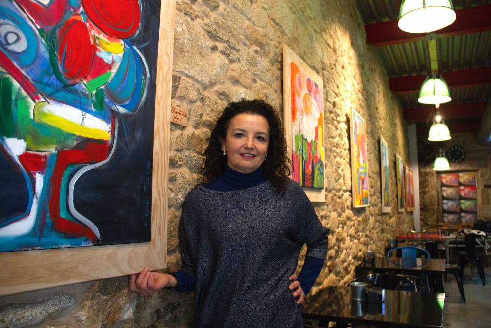 Mavi Castiñeiras, pintora expresionista