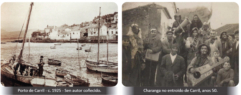 O Porto de Carril nos anos 50