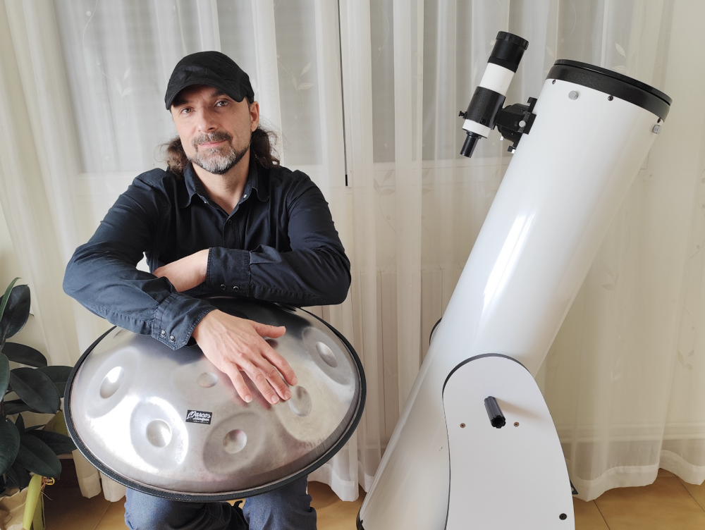 Marcos Vázquez, divulgador de astronomía