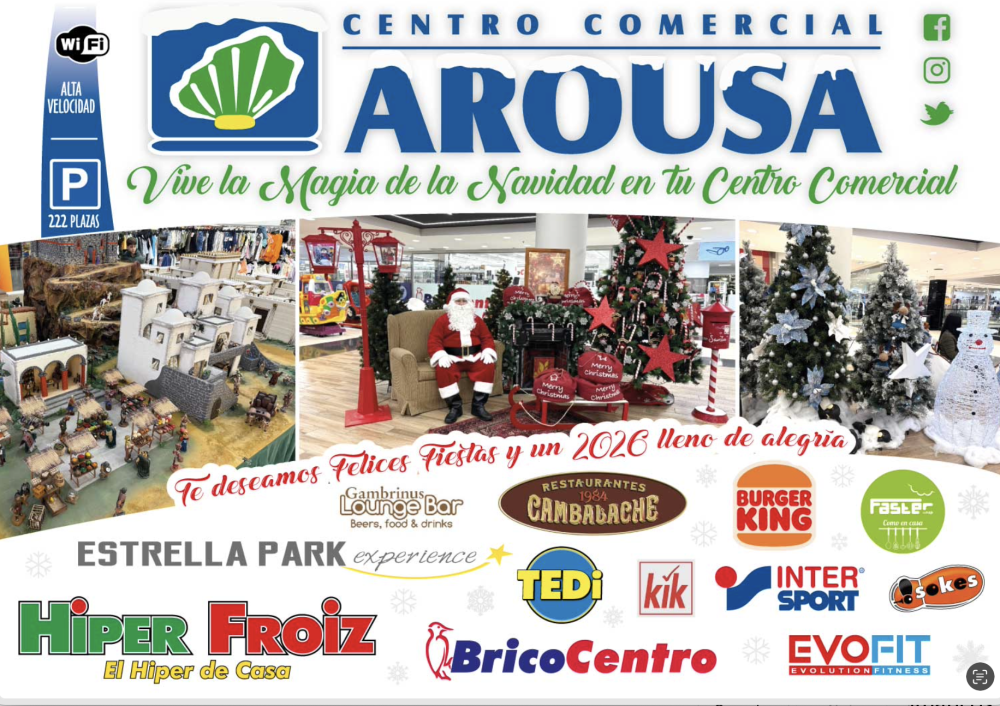 Centro Comercial Arousa, por 30 navidades más