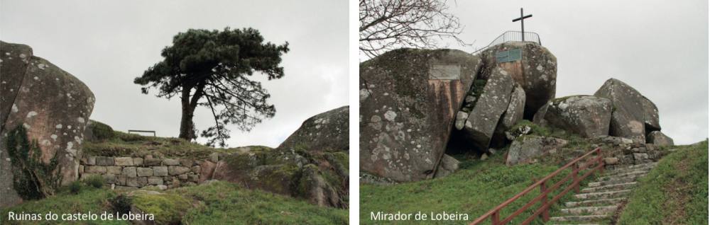 Monte de Lobeira, castro y castillo 
