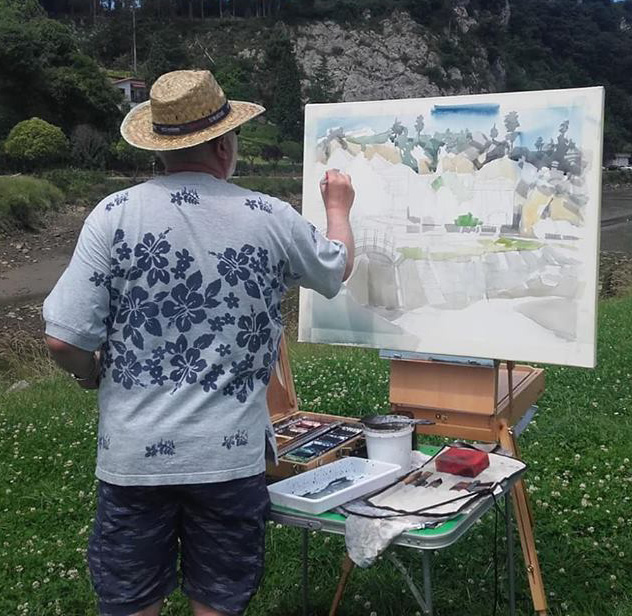 Eduardo Baamonte, pintor e ilustrador 