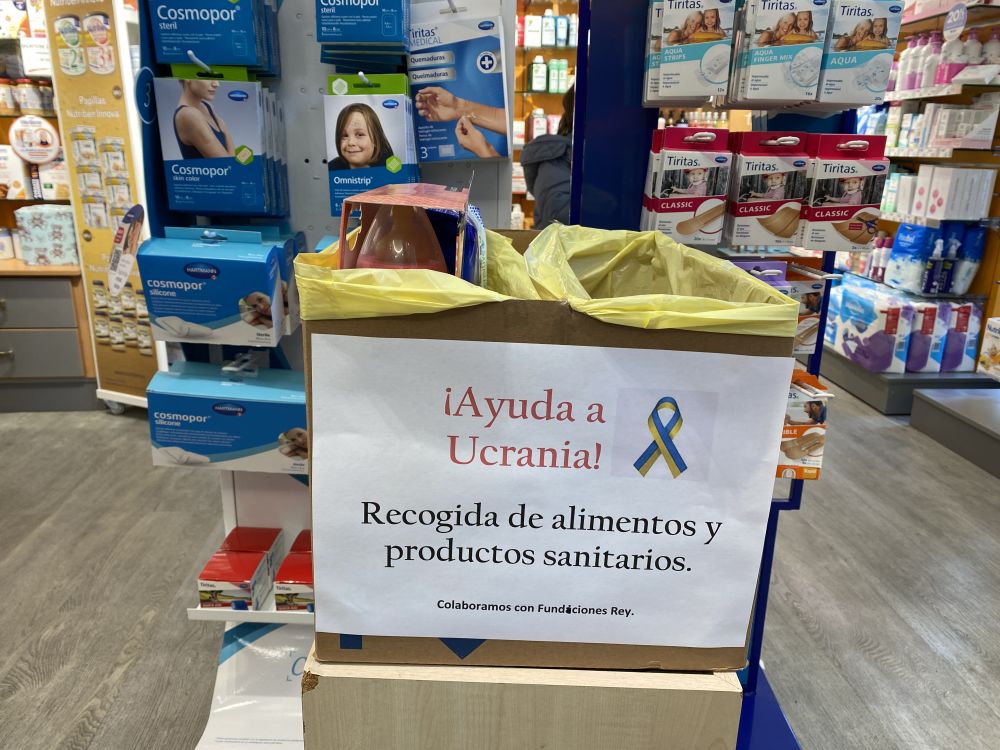 Ayuda a Ucrania desde O Salnés