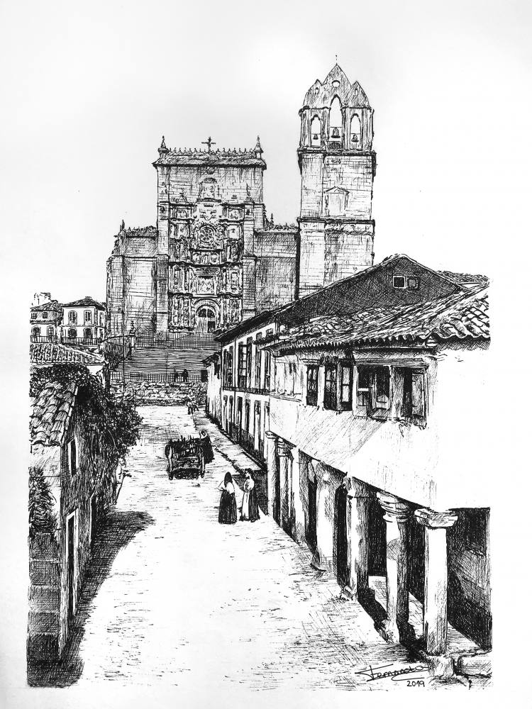 Fernando Búa, ilustrador de Sanxenxo