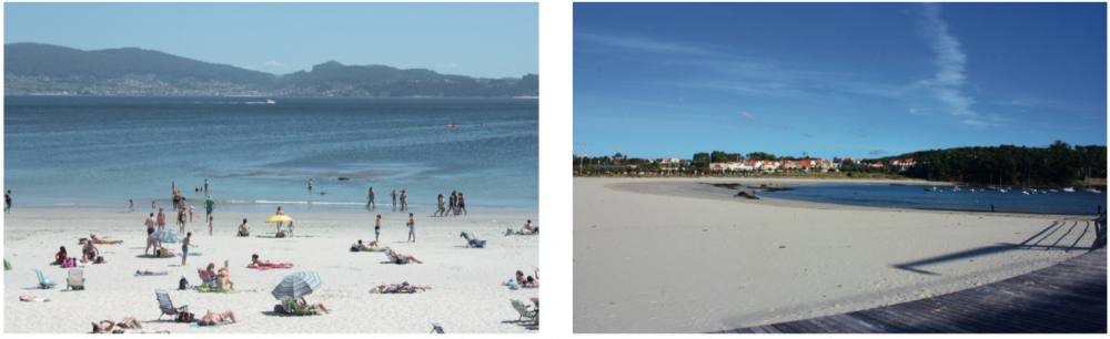A Lanzada es la playa más destacada de Sanxenxo